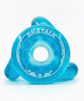 Inline Roller Skate Wheels 62mm 83A Blue 4 Pack For Outdoor And Indoor Use Replacement Blade Wheels With High Performance PU Bearings