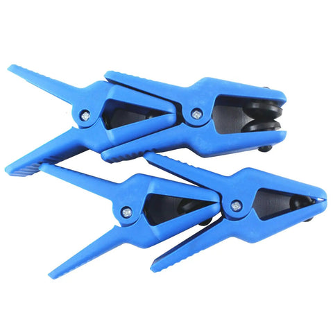 Blue Pro Grade Heavy Duty Brake Tubing Clamps Kit For Cars Motorcycles And Trucks Leak Proof Brake Line Clips