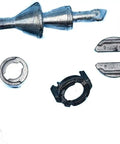 BMW 3 Series Door Lock Cylinder Repair Kit For E90 E91 E92 Front Left Or Right Premium Replacement Barrel With Durable Clips