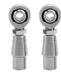 Tough As Nails 3/8 Inch Chromoly Steel Rod End Heim Joint Kit with right and left hand threads and quick fit adapters.
