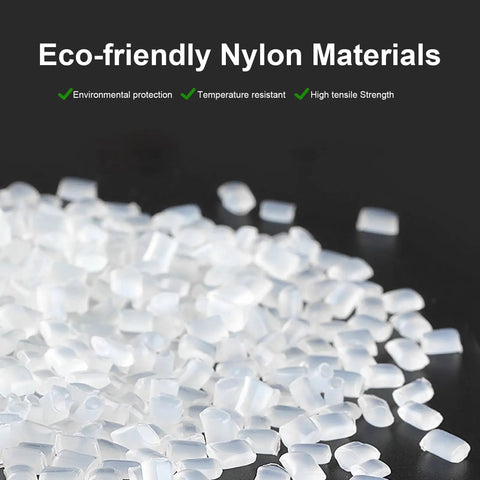 Eco-friendly nylon materials for 100 Pack 8 Inch Self Locking Nylon Cable Ties Heavy Duty Multipurpose 0.18 Inch Wide