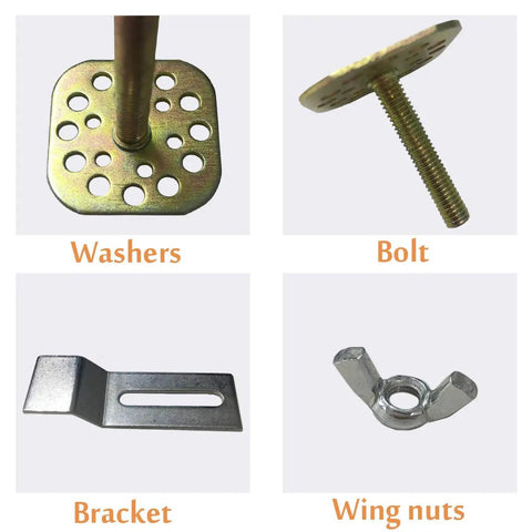 Bulletproof Undermount Sink Clips With Quick Grip Epoxy Tape 10 Pack Zinc Steel Brackets For No Sweat Granite Quartz Kitchen And Bathroom Cabinet Installations