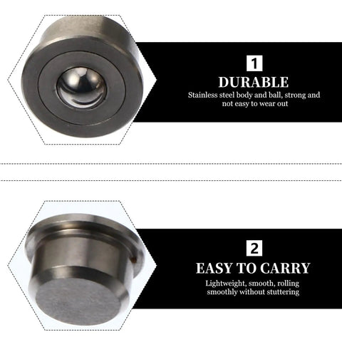 Heavy Duty Stainless Steel Ball Transfer Caster Wheels Rolling Smooth And Offering No Hassle Swapping For Sliding Trays Work Benches And Industrial Cart Builds Designed To Hold Their Weight Everyday