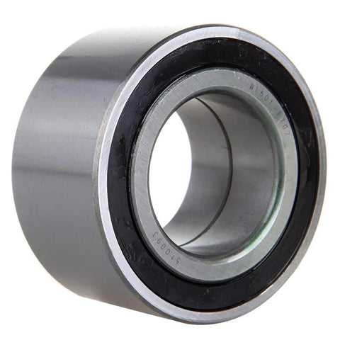 Close-up of a wheel bearing from 4 Pack Front And Rear Wheel Hub Assembly With Wheel Bearing Replacement Non ABS 5 Lug for Hyundai/Kia.