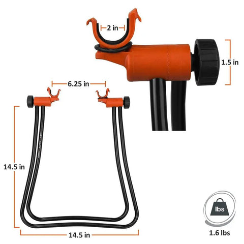 Adjustable Folding Bike Stand For 20 To 29 Inch Bikes Floor Mounted Alloy Steel Rack dimensions and weight