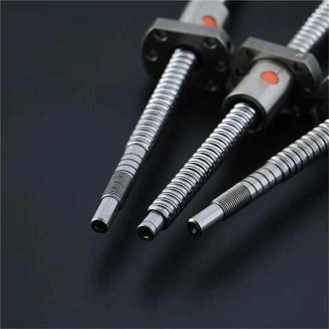 SFU1204 Ball Screw for Automation Equipment Up To 3 Meters, precision steel components for CNC and robotics use
