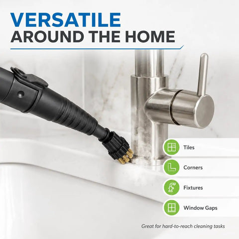 Knock Dust To The Curb With These 6 Piece Steam Cleaner Brush Heads Replacement Attachments For M8 Steamer On Hard Floors Built Tough With Nylon And Brass Bristles To Sweep Up Grime And Shine Bright. Steam cleaner brush head cleaning fixtures.