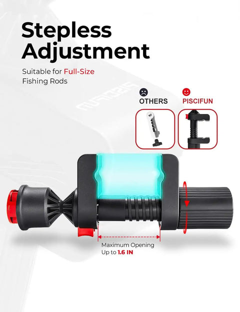Must Have Fishing Line Spooler for Reels No Line Twist with Tension Band Stepless Adjustment close-up