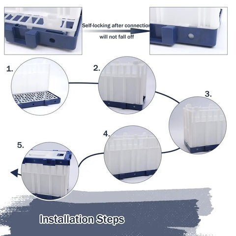 Installation steps for Breathable Lockable Travel Cage Carrier For Birds Pigeons Parrots And Parakeets with secure locks