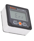 Built Tough Heavy Duty Digital Angle Finder With Crisp Backlit LCD Screen and Rock Solid Magnet Magnetic Level Box Inclinometer