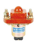 MILRJYZRE DC Contactor MZJ-400S, compact relay switch for golf carts and electric trucks, designed for 48V power systems.