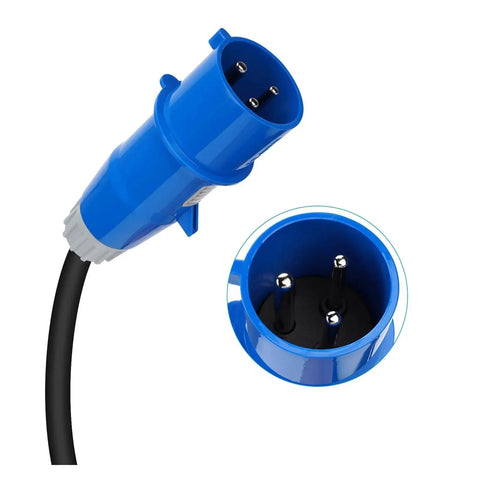 Straight Up Heavy Duty Portable EV Charger Home Plug And Play Fast Charging Controller Box For GBT Electric Cars 32 Amp 7Kw adjustable plug.