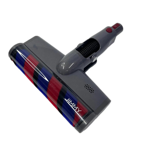 Floor Brush Head Spare Parts For Jimmy JV63 H8 H8 Pro Handheld Vacuum Cleaner, visible with soft dense bristles.