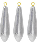 Drop Shot Fishing Weights Kit 10 Pieces 1oz Lead Sinkers For Freshwater And Saltwater Bass Casting Removable Weights