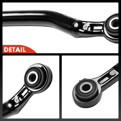 Rear Panhard Bar For Jeep Wrangler JL 2018 2024 Track Rod To Tighten Loose Steering With Solid Steel Construction Pre Greased And Rust Proof For Rugged Trails And Everyday Driving. close-up bushing detail