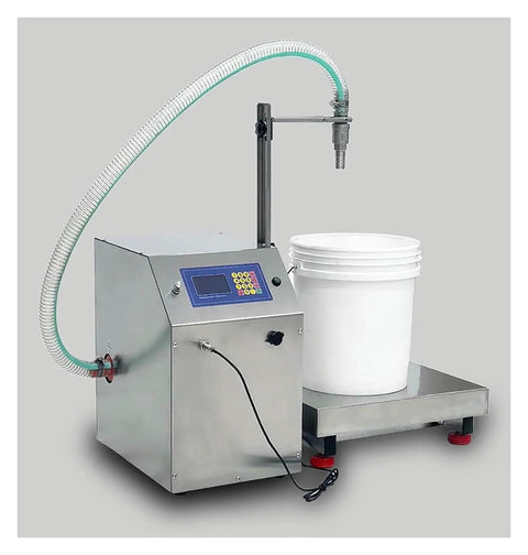 Heavy Duty Digital Liquid Filling Machine Diaphragm Pump precision viscous fluid dispenser for honey, perfume, laundry detergent.