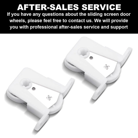 Sliding Screen Door Roller Set 2 Pack Replacement Wheels For Part 1274104 Before 1991 Windows Gliding Patio Doors Fits 200