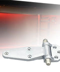 Heavy Duty Refrigerator Door Hinge In Zinc Alloy Smooth Pivot Ultra Durable And Easy To Install Rust Resistant Secure Fit For Standard Fridge Doors And Barn Chassis Perfect Kitchen Upgrade For Long Lasting Fridge Access, 14.5x4.8 cm