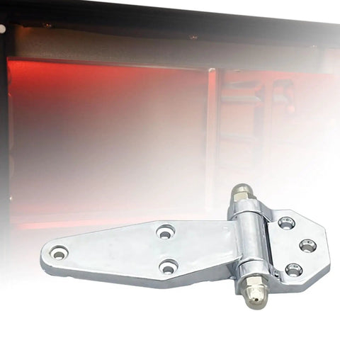 Heavy Duty Refrigerator Door Hinge In Zinc Alloy Smooth Pivot Ultra Durable And Easy To Install Rust Resistant Secure Fit For Standard Fridge Doors And Barn Chassis Perfect Kitchen Upgrade For Long Lasting Fridge Access, 14.5x4.8 cm