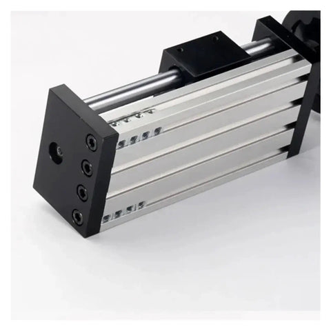 Rock Solid Axis Linear Rail Guide Stage With Ball Screw SFU1605 SFU1610 Handwheel Double Optical Axis 100mm to 500mm Stroke For CNC Parts Screw Rod