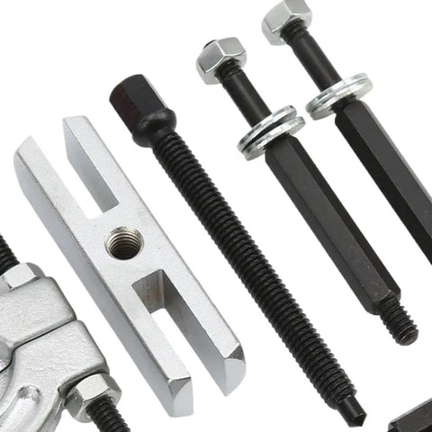 Get This Heavy Duty 9 Piece Bearing Puller Kit For Garages Handling Internal And External Hub Bearings With Carbon Steel Construction Ensuring Zero Slipping Or Damage When Removing Stuck Parts Off Your Auto Ride At Shop Or Home.