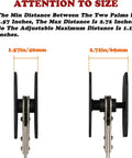 Diagram showing distance measurements for 4 In 1 Universal Disc Brake Caliper Tool With 360 Degree Ratcheting System And 2 Hooks