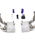 Beefy Exhaust Valved Mufflers For Porsche 911 996 Carrera 1998 2004 With Remote Valve Control Rear Silencers Pair Includes Fittings And All Necessary Hardware