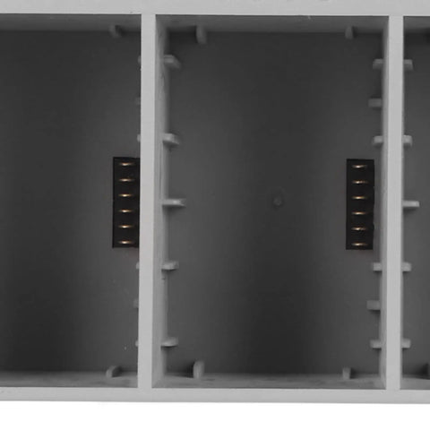Interior view of Two Way Charging Hub For Mini 3 Pro Drone Batteries, Rapid Three Battery Charger With Replacement Battery slots.