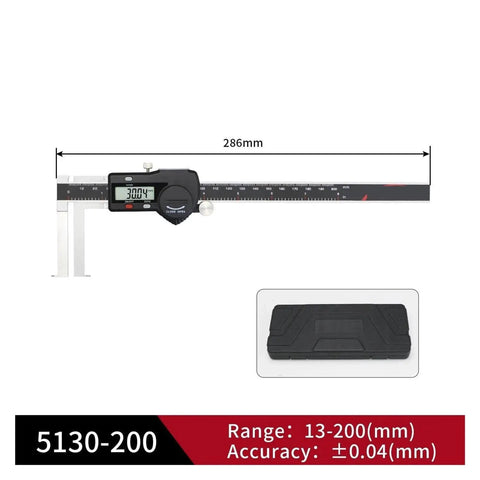 Inner Caliper 8-150/13-200/15-300mm Digital Vernier Gauge(13-200mm) showing measurement at 30.04mm in a sleek design.