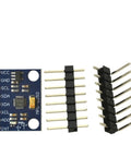 Three Axis Analog Gyro Sensor Module And Three Axis Accelerometer Module For DIY Motion Sensing With Arduino And Raspberry Pi Plug And Play Ready For Makers And Hobbyists, MPU6050 board with header pins