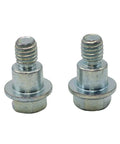 Premium Replacement Shoulder Bolts Compatible With Husqvarna 2042LS 2348LS 532196539, zinc-coated steel, two-pack, 1.15 inch long.