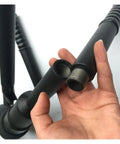 Heavy Duty Hydraulic Crimping Tool And Rebar Cutter With Handle connector detail, showing durable black metal components.
