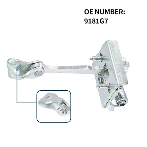 Door Check Strap For 307 SW 3H 2002 2003 2004 2005 2006 2007 2008 Front Left And Right Car Door Hinges with Durable Limiter