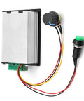 Dope DC Motor Speed Controller With Digital Display And Start Stop Switch, 6V To 60V, 30A PWM For DC Motors, front view