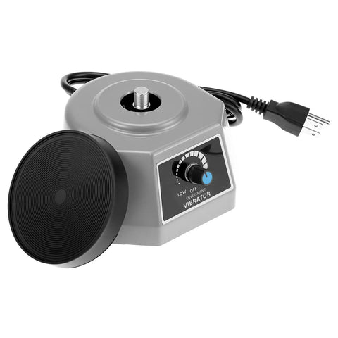 4 Inch Lab Vibrator Shaker Oscillator 110V For Plaster And Gypsum Mixing Small Round Mixer Machine With Air Bubble Removal
