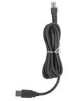 Coiled USB cable for Wired 2D Barcode Scanner USB Plug And Play For POS System, Computer, And Data Entry, 1D And QR Code Reader