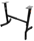 Beefy Heavy Duty Steel Lathe Stand For Benchtop Wood Lathes, 225 Pound Capacity, adjustable height and length
