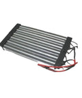Heavy Duty PTC Ceramic Air Heater Blasts Out Kickin Heat For 4000W Rapid Whole Room Warming And Big Workshop Jobs With Insulated Surface Shield Safe Built Tough Design Fits 300 By 152 Millimeters, showing heating element with wiring.
