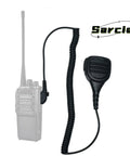 Speaker Microphone Hytera Compatible Radios With 3.5mm Jack, Push To Talk Mic for TC-508 TC-580 BD502 BD502i Walkie Talkie, coiled cord
