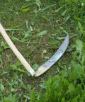 29 And A Half Inch Scythe Blade With Curved Point For Easy Pull Through Dense Growth Pro Grade Edge Heavy Duty Sharp Blade Only Handle Sold Separately