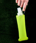 Person holding a Leak Proof Folding Water Bottle With Sport Design, All Day Hydration, Spill Proof Soft Bottle.