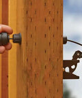 Dual Sided Outdoor Gate Latch For Wood Metal And Vinyl Fences With Integrated Pull And Gravity Latch Universal Fit Easy Install