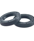 Rotary Oil Seal 1-1/6 Inch ID X 1-11/16 Inch OD 399781S For Briggs And Stratton PTO Engines Replaces 8825 399781 Fits 97700 99700 12A800 12D800 121700 Through 129800 104700 Series Two Pack, black rubber seals