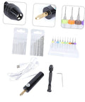 DIY Drilling Kit With Handmade Twist Drill Bits For Jewelry Making And PCB Projects Compact