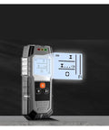 Stop Guessing With This Upgraded Deep Scanning Wall Detector That Finds Wood Nails Wires And Steel Bars Behind Concrete Fast showing display.