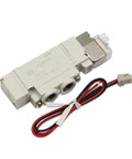 Top Picks SY3120 SY5120 SY7120 3LZD Pneumatic Solenoid Valve For M5 And 6LZD Automation Systems with two ports and wires.