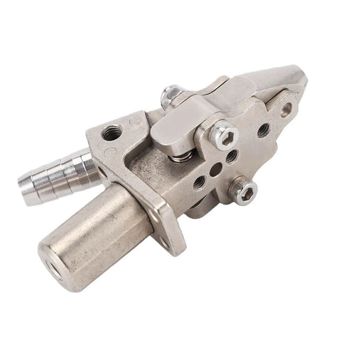 Handheld Screw Machine Clamp Nozzle With Auto Locking Chuck For 5.2 To 5.6 mm Screws, Riveting Chuck Attachment close-up view