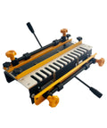 Precision Dovetail Router Jig Built Tough Aluminum Template for smooth sailing in drawer and cabinet joinery, 12" capacity.