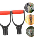 Two Piece Plastic D Shaped Shovel Handle Replacement For Garden And Home Use Comfortable Anti Slip Spade Attachment