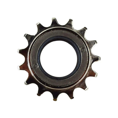 Single Speed Freewheel 15T For BMX And Fixed Gear Bikes Chrome Moly Steel With Nickel Plated Teeth Black Lock Ring Inner Diameter 29mm